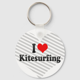 I love Kitesurfing Key Ring