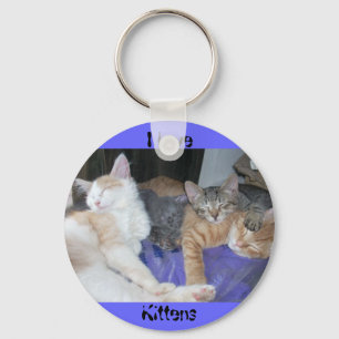 I Love Kittens Key Ring