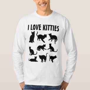 I LOVE KITTIES CAT T-Shirts