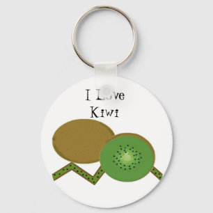 I Love Kiwi Key Ring