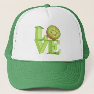 I LOVE KIWI(Kiwi Fruits/Kiwi Berry) Trucker Hat