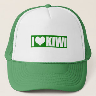 I love kiwi  trucker hat