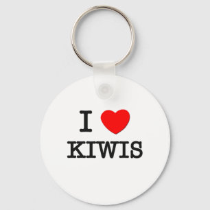 I Love Kiwis Key Ring