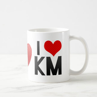 I Love KM Coffee Mug