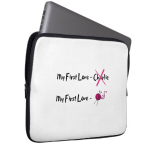 I Love Knitting Laptop Sleeve