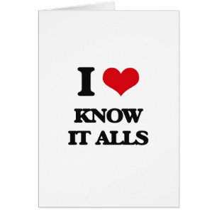 I Love Know It Alls