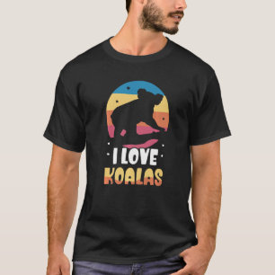 I Love Koalas Animal Cute Koala Bear Koala Premium T-Shirt