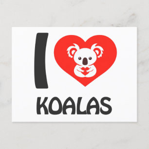 I love Koalas Postcard