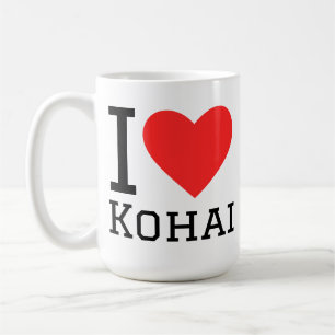 I love kohai square sticker  coffee mug