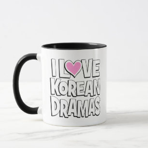 I Love Korean Dramas Mug
