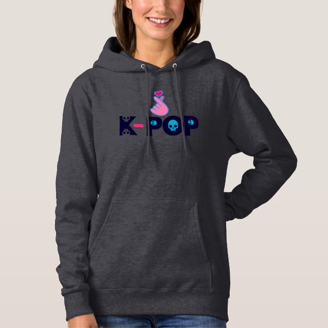 ♪♥I Love KPop Fabulous Basic Pullover Hooodie♥♫ (Front)
