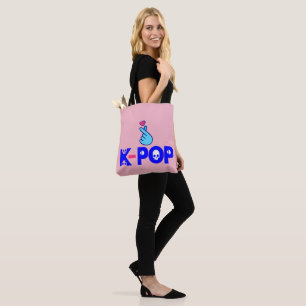 ♪♥I Love KPop Fabulous Classic Chic All-Over-Print Tote Bag
