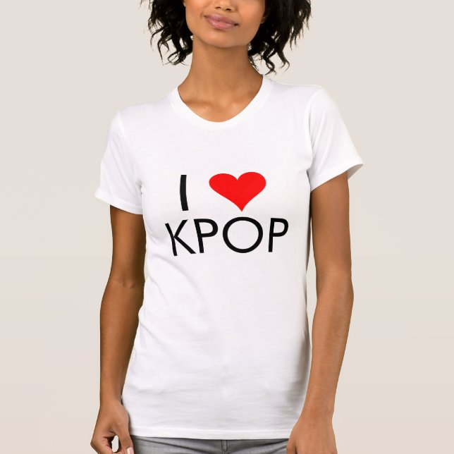 I Love KPop T-Shirt (Front)