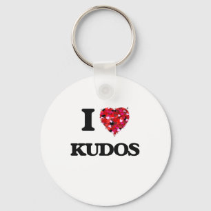 I Love Kudos Key Ring