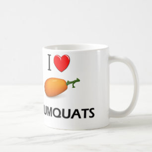 I Love Kumquats Coffee Mug