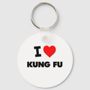 I Love Kung Fu Key Ring
