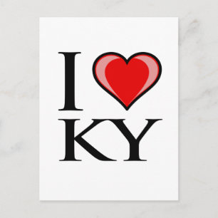 I Love KY - Kentucky Postcard