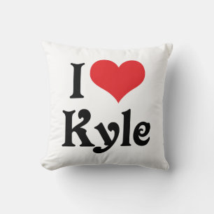 I Love Kyle Cushion