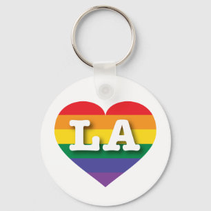 I love LA Gay Pride Key Ring