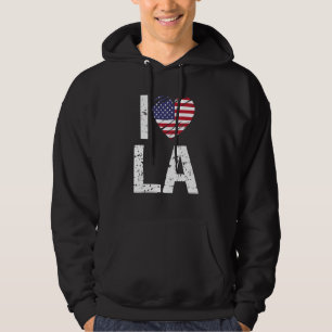 I Love La Los Angeles Hoodie