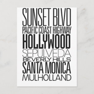 I Love LA Postcard