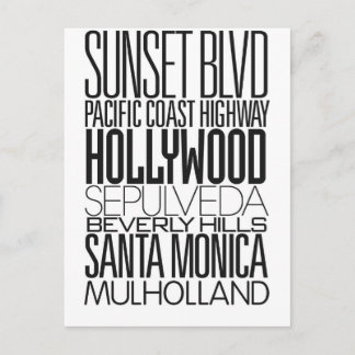 I Love LA Postcard