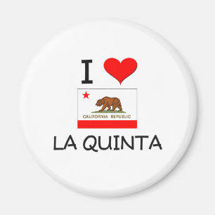 I Love LA QUINTA California Magnet