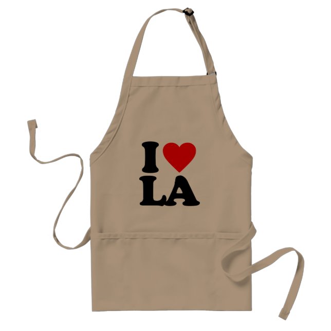 I LOVE LA STANDARD APRON (Front)