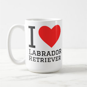 I love labrador retriever coffee mug