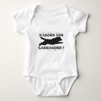 I love Labradors Baby Bodysuit