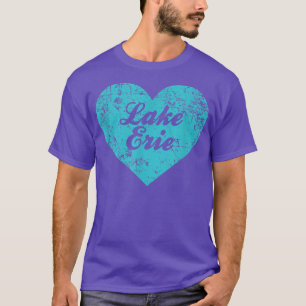 I Love Lake Erie , New York Camping Gift  T-Shirt