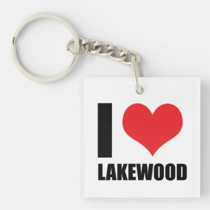 I love Lakewood Key Ring