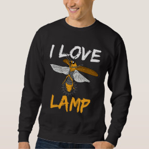 I Love Lamp Insect Firefly Collection Sweatshirt
