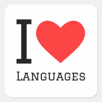 I love languages