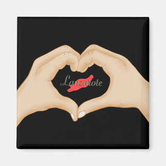 I love Lanzarote Imán Magnet