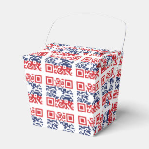 I Love Laos (Khoy Huk Lao) Flag QR Code   Lao Geek Favour Box