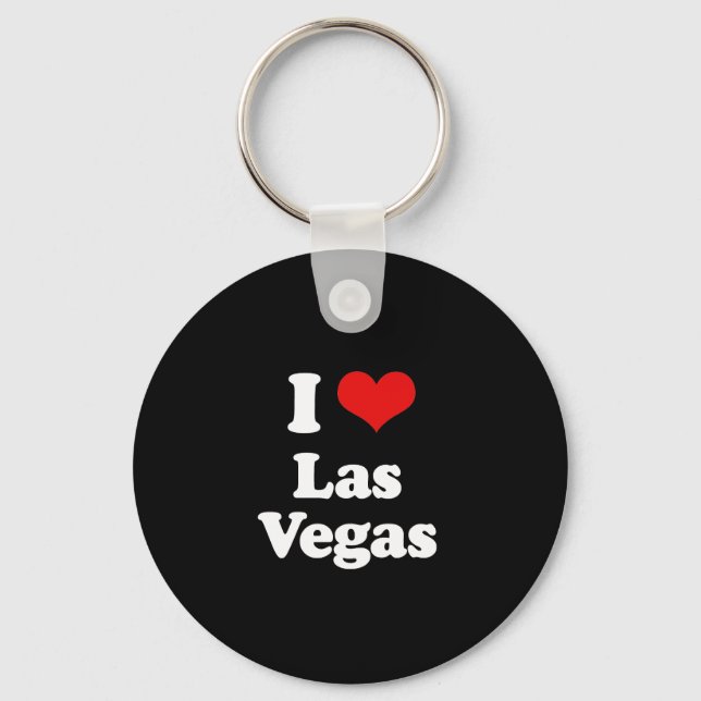 I LOVE LAS VEGAS KEY RING (Front)