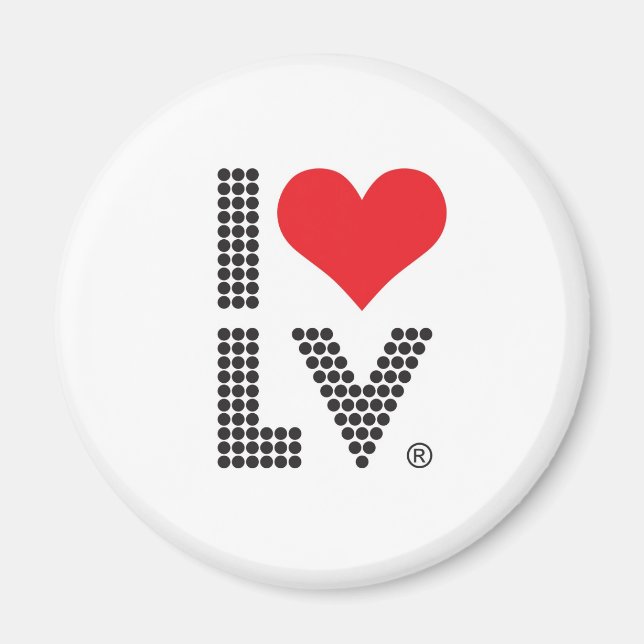 I Love Las Vegas Magnet (Front)