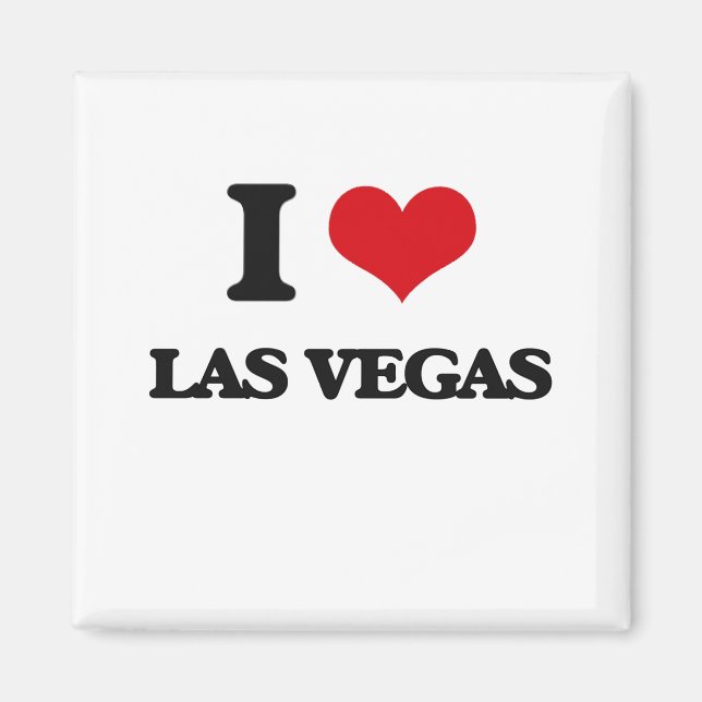 I love Las Vegas Magnet (Front)