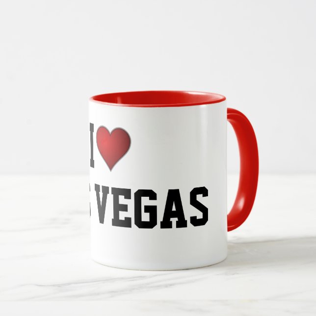 I LOVE LAS VEGAS MUG (Front Right)