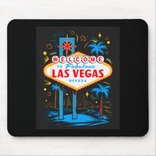 I Love Las Vegas Nevada City Vegas Souvenir Las Ve Mouse Pad