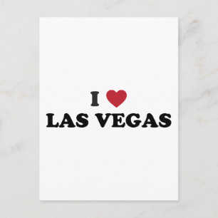 I Love Las Vegas Nevada Postcard