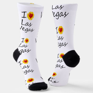 I Love Las Vegas Socks