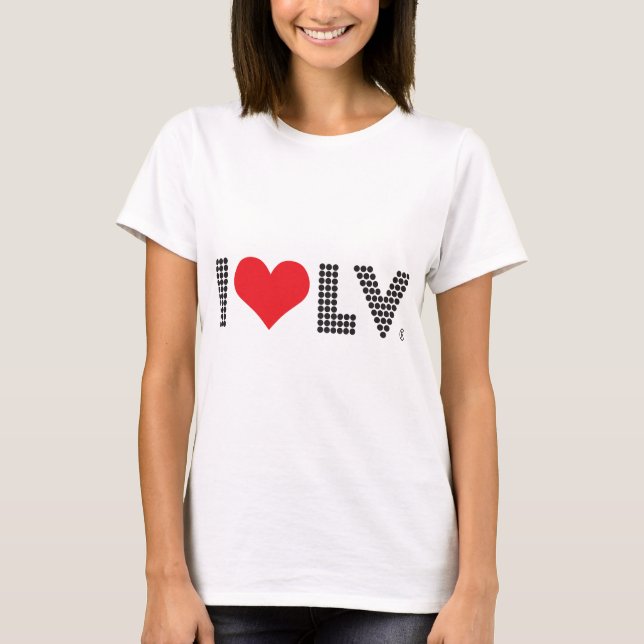 I Love Las Vegas T-Shirt (Front)