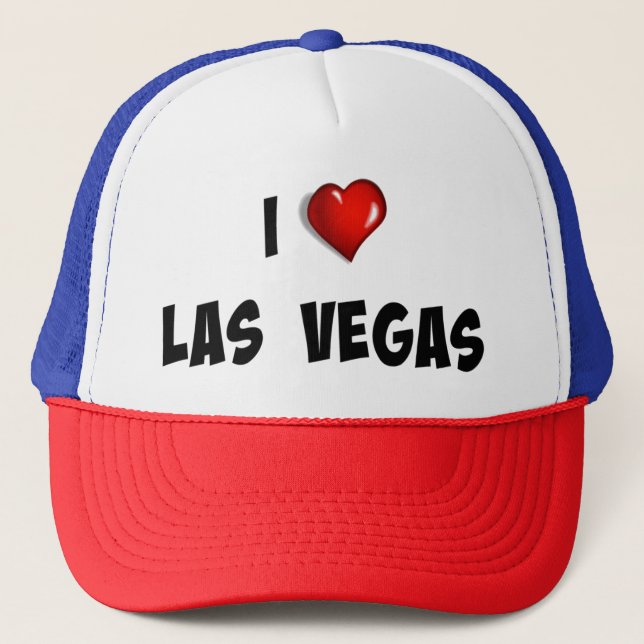 I Love Las Vegas Trucker Hat (Front)