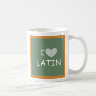 I Love Latin Coffee Mug
