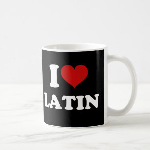 I Love Latin Coffee Mug