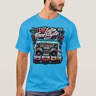 I Love Latin Freestyle Music T-Shirt