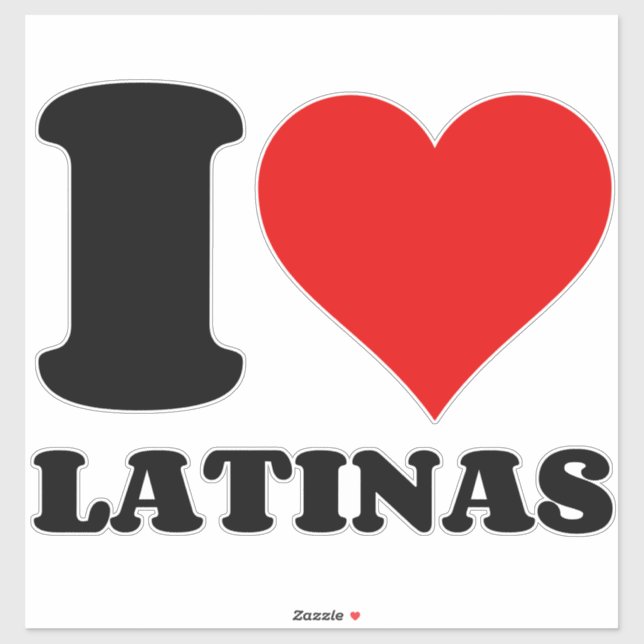 I LOVE LATINAS (Sheet)