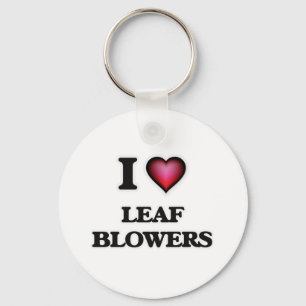 I Love Leaf Blowers Key Ring